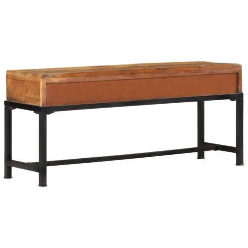 TV ormarić 110 x 30 x 46 cm od masivnog obnovljenog drva  - 1 110 cm Cijena