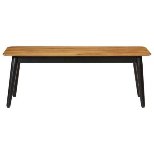 Stolić za kavu 110x50x40 cm od masivnog drva manga i željeza - Smeđa i crna 110 x 50 x 40 cm 1 Cijena