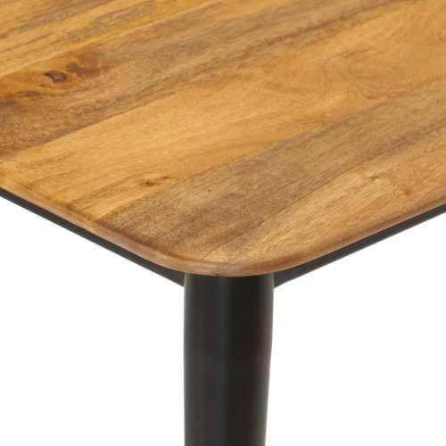 Stolić za kavu 110x50x40 cm od masivnog drva manga i željeza - Smeđa i crna 110 x 50 x 40 cm 1 Cijena