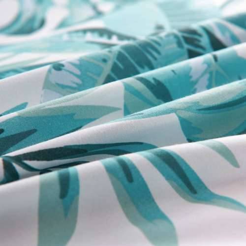 Set navlaka za poplun Leaves Green 140x200/60x70 cm Cijena