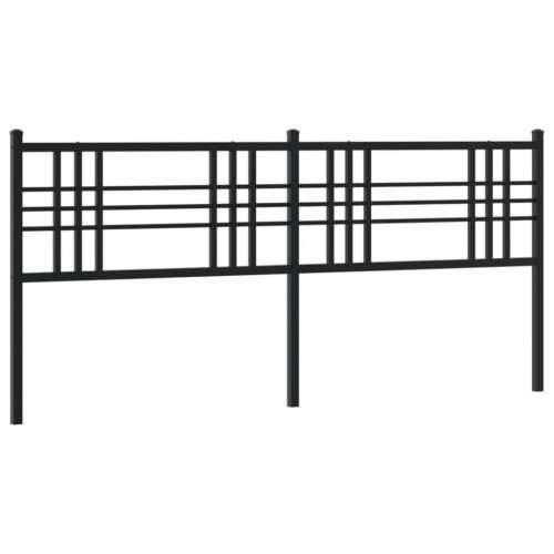 Metalno uzglavlje crno 193 cm - Crna 193 cm 1 Cijena