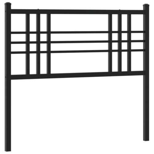 Metalno uzglavlje crno 90 cm - Crna 90 cm 1 Cijena
