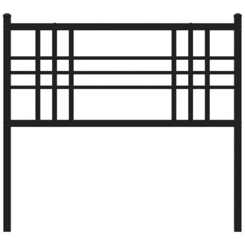 Metalno uzglavlje crno 90 cm - Crna 90 cm 1 Cijena