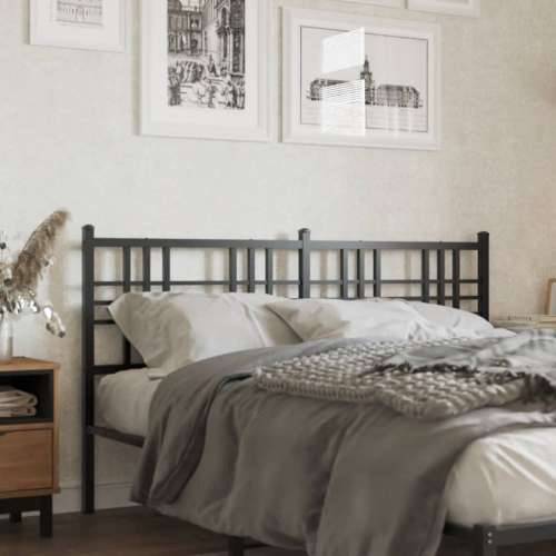 Metalno uzglavlje crno 160 cm - Crna 160 cm 1 Cijena