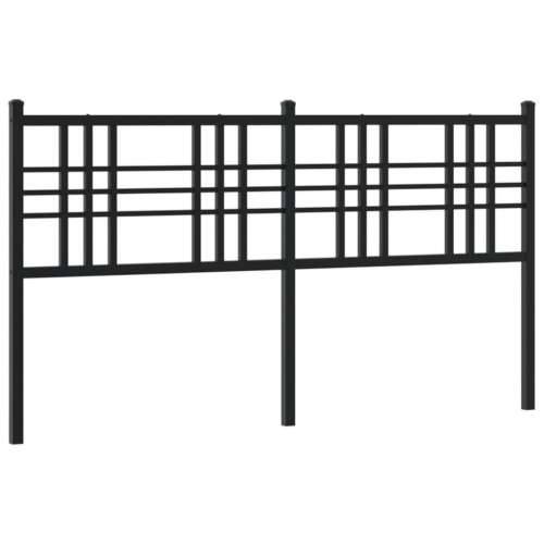 Metalno uzglavlje crno 160 cm - Crna 160 cm 1 Cijena