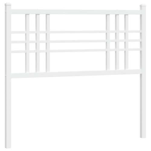 Metalno uzglavlje bijelo 100 cm - Bijela 100 cm 1 Cijena