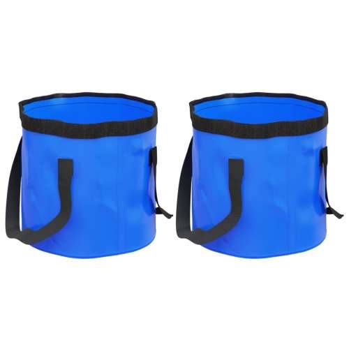 Sklopive kante 2 kom plave 20 L PVC - Plava 30 x 27 cm Cijena
