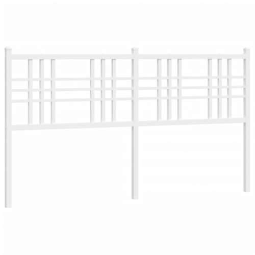 Metalno uzglavlje bijelo 150 cm - Bijela 150 cm 1 Cijena