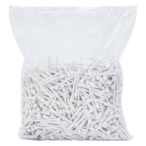 Stalci za lopticu za golf 1000 kom 83 mm od bambusa - Bijela 83 mm Cijena