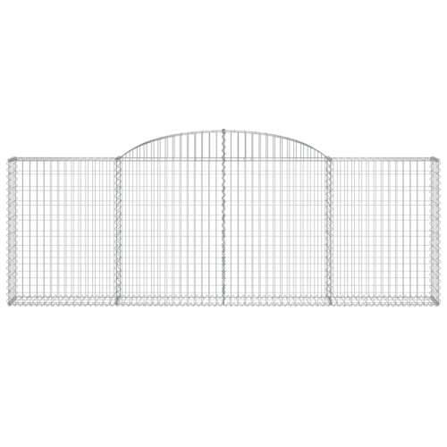 Lučne gabionske košare 30kom 300x30x100/120cm pocinčano željezo - 300 x 30 x 100/120 cm 30 Cijena