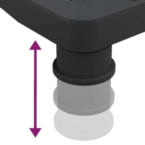 Stalak za monitor crni 33,5 x 34 x 10,5 cm Cijena
