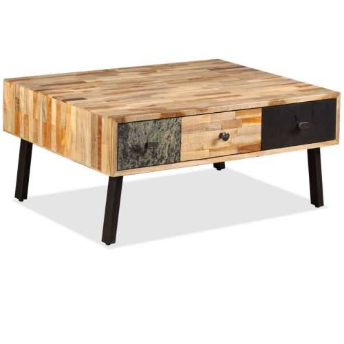 Stolić za kavu od masivne reciklirane tikovine 90 x 65 x 40 cm  Cijena