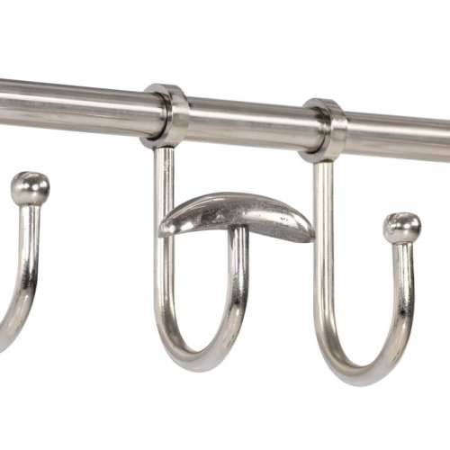 Stalak za prtljagu s vješalicama ogledalom aluminijski - 67 x 32 x 32 cm 1 with 6 hooks Cijena