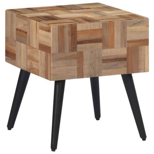 Bočni stolić 40 x 40 x 45 cm od masivne obnovljene tikovine - 40 x 40 x 45 cm 1 Cijena