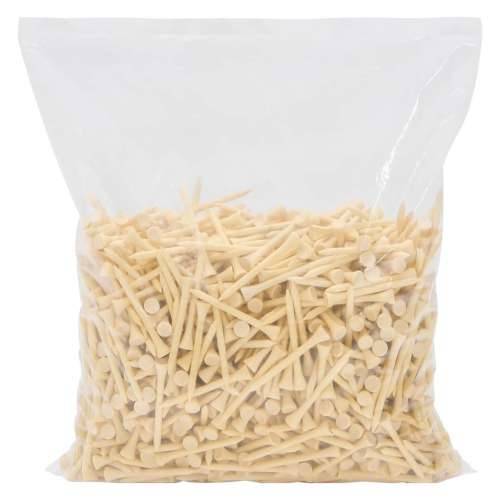 Stalci za lopticu za golf 1000 kom 54 mm od bambusa - Prirodna 54 mm Cijena