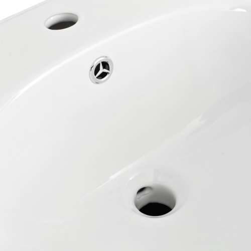 Zidni Lavabo - Umivaonik keramički bijeli 690 x 520 x 210 mm Cijena