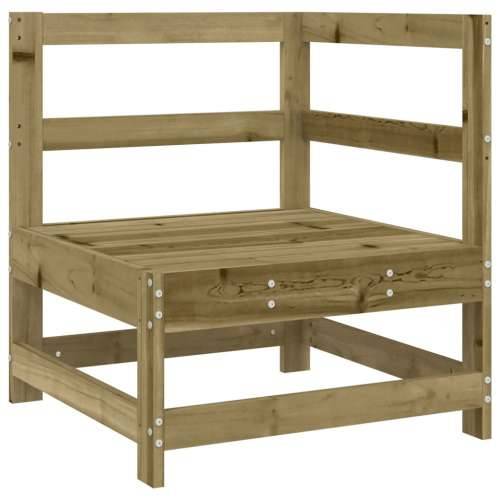 Vrtna garnitura - 7-dijelni set vrtnih sofa od impregnirane borovine - Prirodno impregnirano 1 Cijena