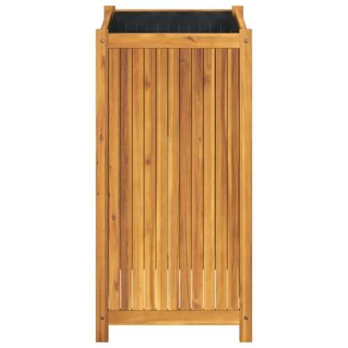 Vrtna sadilica s oblogom 50x50x100 cm od masivnog drva bagrema 50 x 50 x 100 cm 1 Cijena