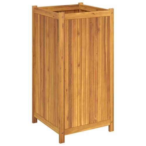 Vrtna sadilica s oblogom 50x50x100 cm od masivnog drva bagrema 50 x 50 x 100 cm 1 Cijena