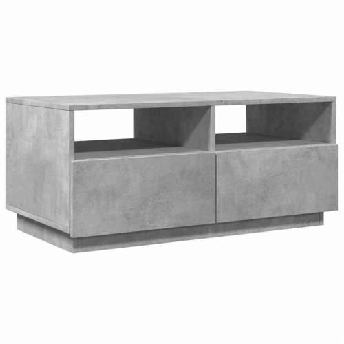 Stolić za kavu s LED svjetlima siva boja betona 90x49x40 cm Beton siva 1 90 cm Cijena