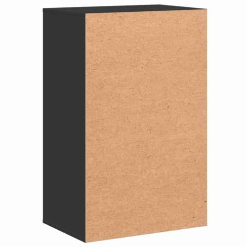 Ormarić za pohranu crni 56,5 x 39 x 90 cm konstruirano drvo - Crna 1 Cijena