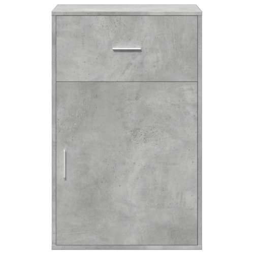 Ormarić za pohranu siva boja betona 56,5x39x90 cm drveni - Beton siva 1 Cijena