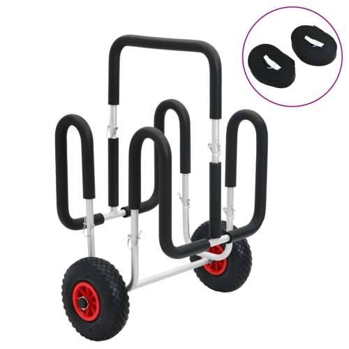 SUP kolica za 2 daske za surfanje 90 kg aluminijska - 67 x 48 x 89 cm 2 Cijena