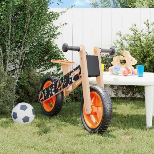 Dječji bicikl za ravnotežu narančasti s uzorkom Cijena