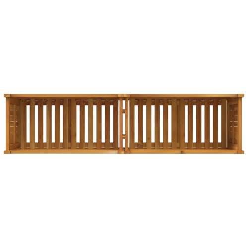 Vrtna sadilica s oblogom 153x38,5x50cm od masivnog drva bagrema - 153 x 38,5 x 50 cm 1 Cijena