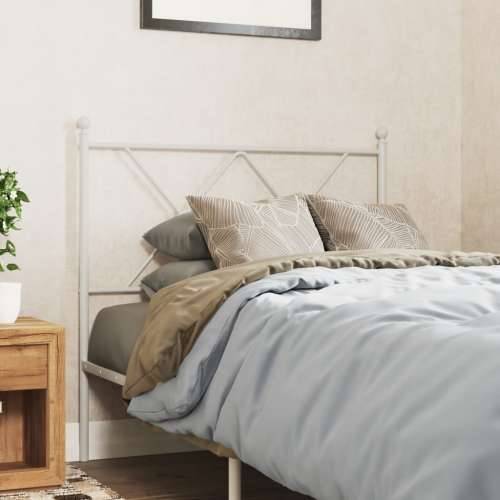 Metalno uzglavlje bijelo 90 cm - Bijela 90 cm 1 Cijena