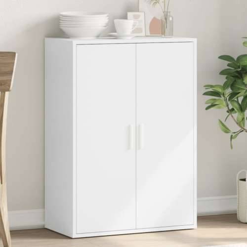 Komoda bijela 60 x 31 x 84 cm od konstruiranog drva - Bijela 1 Cijena