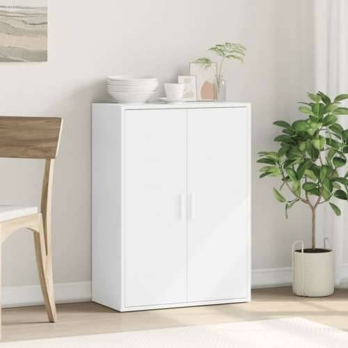 Komoda bijela 60 x 31 x 84 cm od konstruiranog drva - Bijela 1 Cijena