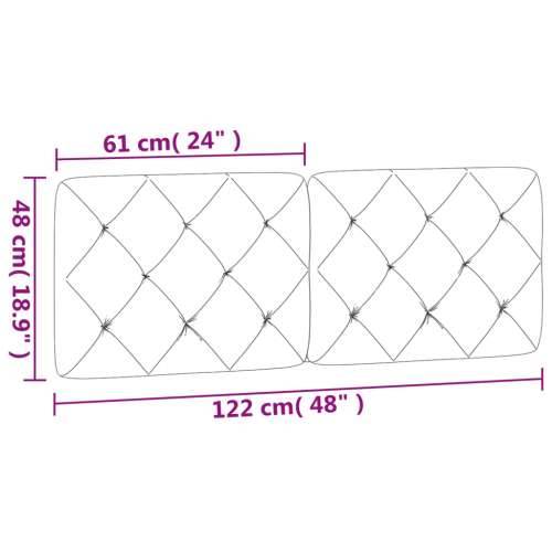 Jastuk za uzglavlje tamnosivi 120 cm baršunasti Tamno siva 120 cm 1 Cijena