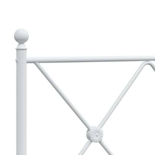 Metalno uzglavlje bijelo 80 cm - Bijela 80 cm 1 Cijena
