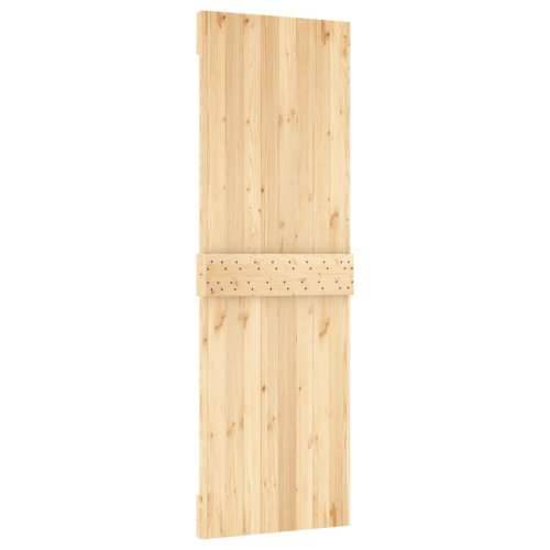 Klizna vrata s priborom za montažu 70 x 210 cm masivna borovina Cijena