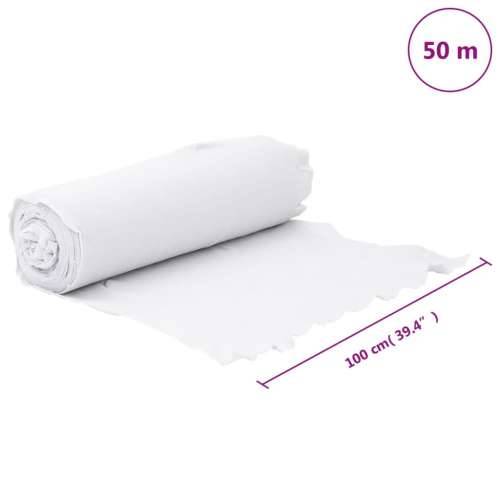 Geotekstilna opna bijela 1 x 50 m od poliesterskih vlakana - Bijela 50 m (100 gsm) 1 Cijena