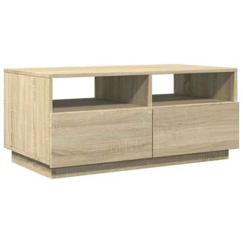 Stolić za kavu s LED svjetlima boja hrasta sonome 90x49x40 cm - sonoma hrast 1 90 cm Cijena