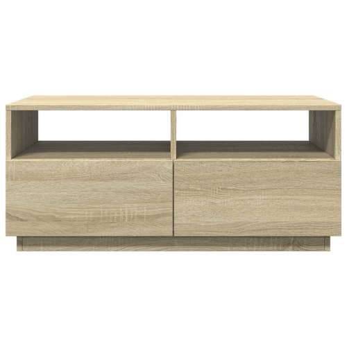 Stolić za kavu s LED svjetlima boja hrasta sonome 90x49x40 cm - sonoma hrast 1 90 cm Cijena