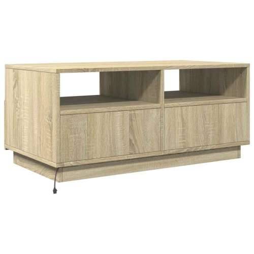 Stolić za kavu s LED svjetlima boja hrasta sonome 90x49x40 cm - sonoma hrast 1 90 cm Cijena