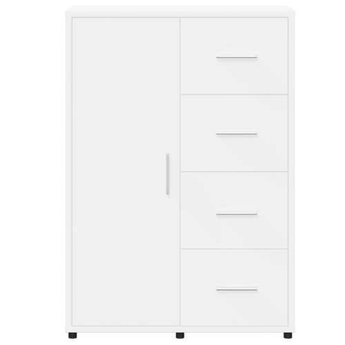 Komoda bijela 60x31x84 cm od konstruiranog drva - Bijela 1 Cijena