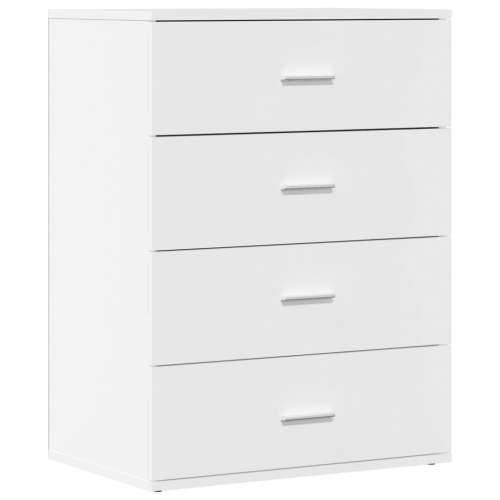 Komoda bijela 60x39x80 cm od konstruiranog drva - Bijela 1 Cijena