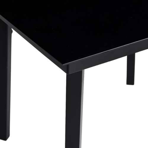 Vrtna garnitura - 3-dijelni vrtni blagovaonski set svjetlosivi od poliratana - Svjetlosiva 80 x 80 x 74 cm 2 Cijena