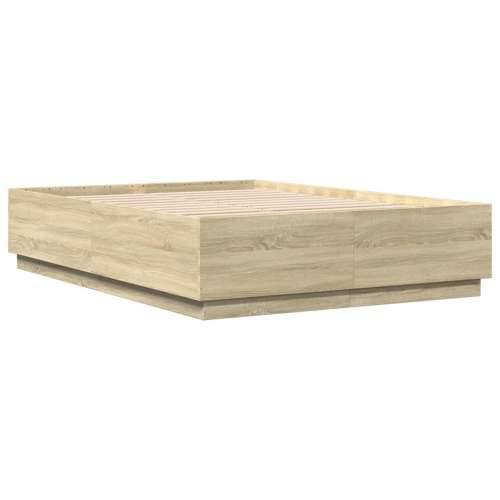 Okvir kreveta boja hrasta sonome 120 x 200 cm konstruirano drvo sonoma hrast 120 x 200 cm Cijena