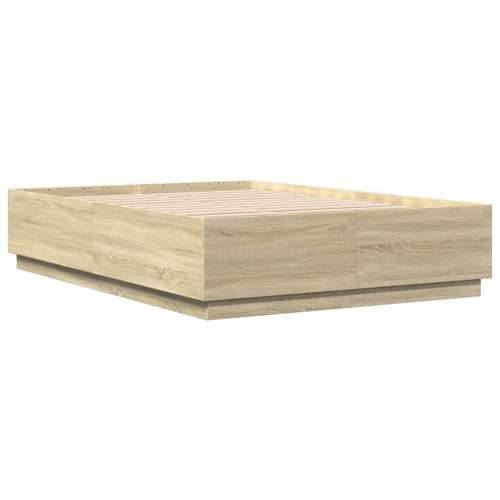 Okvir kreveta boja hrasta sonome 120 x 200 cm konstruirano drvo sonoma hrast 120 x 200 cm Cijena