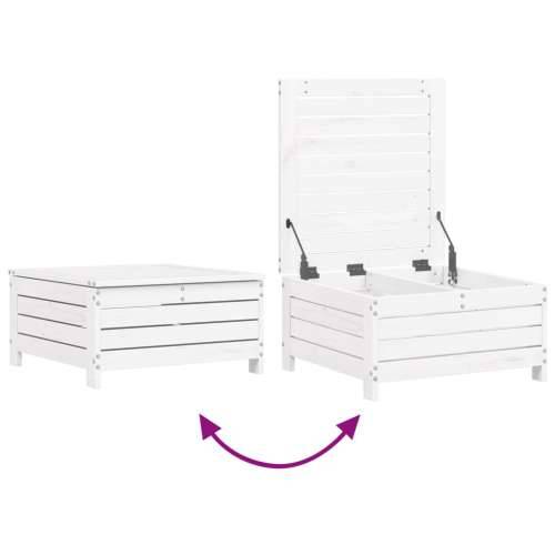 Vrtna garnitura - 6-dijelni set vrtnih sofa bijeli od masivne borovine - Bijela 1 Cijena