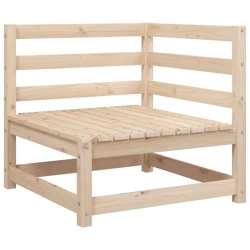 11-dijelna set vrtnih sofa od masivne borovine - Prirodna boja bora 1 Cijena