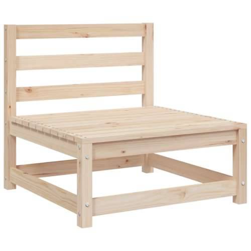 11-dijelna set vrtnih sofa od masivne borovine - Prirodna boja bora 1 Cijena