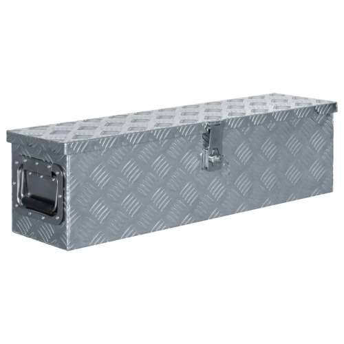 Aluminijska kutija 80,5 x 22 x 22 cm srebrna Cijena