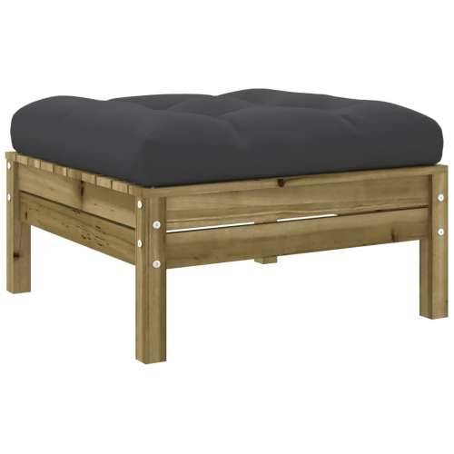 Vrtna garnitura - 8-dijelni set vrtnih sofa s jastucima od impregnirane borovine - Prirodno impregnirano 1 Cijena