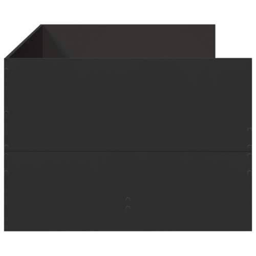 Dnevni krevet s ladicama bez madraca crni 90x200 cm - Crna 90 x 200 cm Cijena